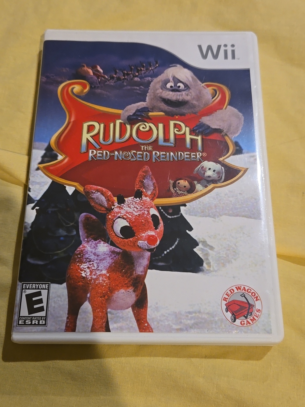 Rudolph the Red-Nosed Reindeer Wii Game Disc